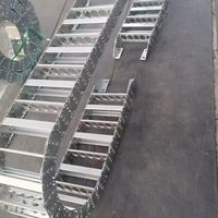 Type en acier flexible de pont de chaîne de traînée de transporteur de voie de guide de câble électrique d'expédition rapide