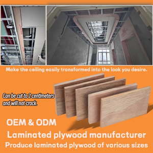 Madera Contrachapada de Eucalipto Malasio de 18 mm en Oferta, con Estándares de Emisión de Formaldehído E0 para Decoración de Hoteles - Product Image 2