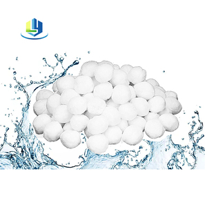 Boules filtrantes de traitement de l'eau pour les boules de filtre d'eau de fibre de <span class=keywords><strong>piscine</strong></span> comme matériel de remplissage de <span class=keywords><strong>sable</strong></span> pour la <span class=keywords><strong>filtration</strong></span> - Product Image 1