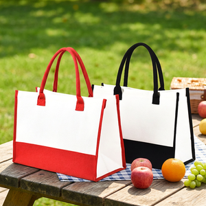 Sac fourre-tout en toile portable grande capacité personnalisé avec logo CCH, nouveau modèle 2026 - Product Image 6