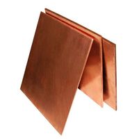 C11000 99.9% Pure Mirror Polished Red Copper Sheet Plate 0.5-20mm 4x8 for Architecture Decoration Busbar Electrical
