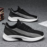 Chaussures de marche décontractées respirantes pour hommes, légères, en mesh, design sportif tendance, pour toutes les saisons, nouvelles chaussures pour hommes