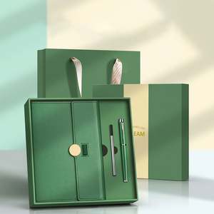 ชุดของขวัญธุรกิจสุดหรู ปี 2026 พร้อมโลโก้สั่งทำ สมุดโน้ตขนาด A5 ปากกา แก้วเก็บความร้อน ชุดของขวัญส่งเสริมการขายสำหรับองค์กร - Product Image 4