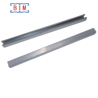 Profilé en zinc galvanisé avec trous pré-percés pour la construction