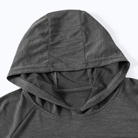 Vente en gros, sweat-shirt à capuche pour homme automne hiver avec logo personnalisé, sweat à capuche pour homme avec trou au doigt