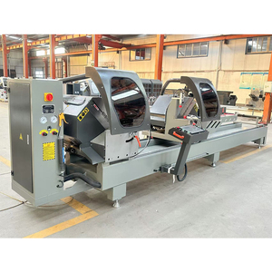 เครื่องเลื่อยตัดองศาอัตโนมัติแบบสองหัว CNC สำหรับอลูมิเนียม ประตูหน้าต่างอลูมิเนียม - Product Image 2