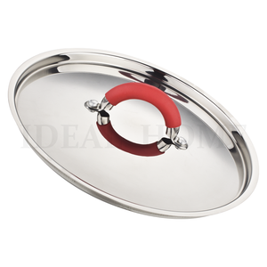 Juego de ollas y sartenes de cocina personalizadas con mango de silicona, ollas para sopa al por mayor, juego de ollas de acero inoxidable - Product Image 4