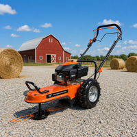 Débroussailleuse autotractée à essence haute puissance KONTORY KPT560S-PRO, tondeuse à gazon manuelle, coupe-herbe professionnel DIY
