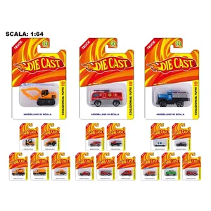 Camión de Metal Fundido a Presión, Escala 1:64, Modelo Coleccionable, Vehículos de Juguete - Product Image 1