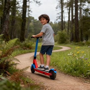 Trottinette <span class=keywords><strong>électrique</strong></span> pour enfants de qualité supérieure, pliable, moteur puissant, durable pour une utilisation prolongée - Product Image 4