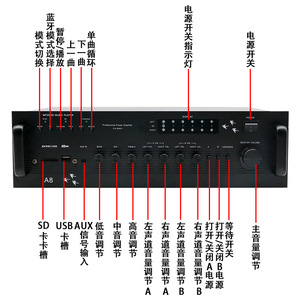 Amplificador de Sonido Profesional de Alta Potencia A8 para Pájaros, Nido de Golondrina, Canto de Aves, Mini Amplificador de Sonido Pequeño - Product Image 2