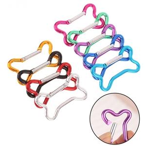 Mosquetones de Aleación de Aluminio en Forma de Hueso Coloridos, Llaveros Duraderos, Accesorios de Regalo, Forma de Hueso de Perro, Opciones Multicolor - Product Image 5
