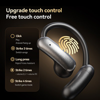 Earbud Lari Open Ear Magnetik Baterai Dapat Diganti Putar 90 Derajat Earhook Tipe-C untuk Olahraga