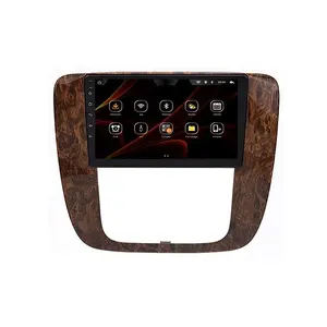 9'Android Car Player สำหรับ GMC SIERRA Tahoe Yukon 3 2007-2012รถวิทยุเครื่องเล่นวิดีโอ MP5 WIFI GPS มัลติมีเดีย full Touch หน้าจอ IPS