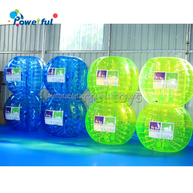 Toddlers के बच्चों को वयस्क आउटडोर खेल Zorb गेंद Inflatable बम्पर गेंद 1m/1.2m/1.5m मानव हथौड़ा बुलबुला फुटबॉल गेंदों सस्ते थोक