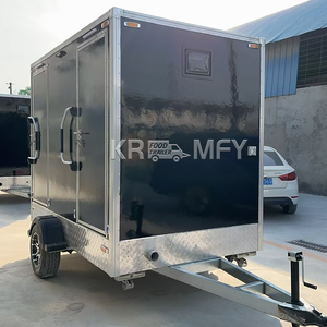 ร้านขายไอศกรีมเคลื่อนที่ รถบรรทุกสมัยใหม่ ได้รับใบรับรอง CE รถตู้ขายอาหารเคลื่อนที่ รถพ่วงขายกาแฟและอาหาร - Product Image 3