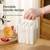 Moule à glaçons et à crème glacée en silicone de qualité alimentaire, capacité 500 ml, facile à démouler, pour usage domestique
