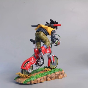 2024 GK Box moda juguetes de moda Son <span class=keywords><strong>Goku</strong></span> ciclismo bicicleta motocicleta <span class=keywords><strong>Goku</strong></span> modelo de plástico DBZ figura anime figura Super Saiyan figura - Product Image 3