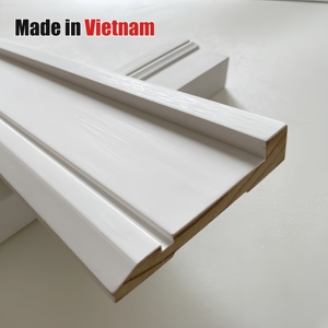 Plinthe en bois de pin massif apprêté moderne avec éclairage LED, durable, écologique, résistant à l'humidité pour hôtels, hôpitaux, vente en gros - Product Image 1