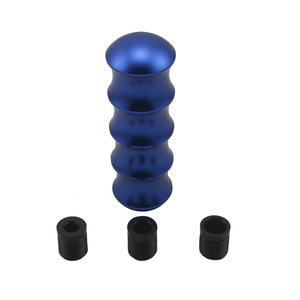 Aosu Bamboo Shaped Gear <b>Shift</b> <b>Knob</b> Aluminium Alloy Ergonomic Red Blue For Car Modifications - Product Image 4