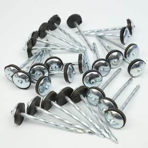 Clous pour tuiles en ardoise galvanisée de haute qualité avec rondelles, adaptés à la construction de toitures, disponibles en plusieurs tailles - Product Image 5