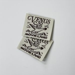 Etiquetas personalizadas para ropa, etiquetas metálicas, etiquetas para accesorios de ropa, etiquetas termoadhesivas, etiquetas de cuidado lavables de lujo - Product Image 3