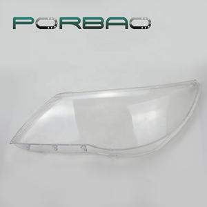PORBAO parti auto in plastica vecchio stile trasparente vetro faro paralume proiettore copriobiettivo per <span class=keywords><strong>Tiguan</strong></span> 2009-2012 anno - Product Image 3