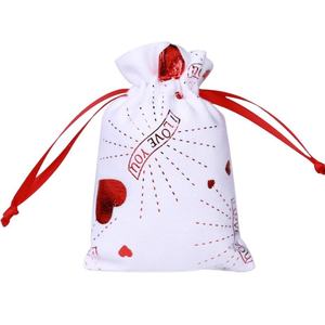 Bolsa de Terciopelo con Cordón en Forma de Corazón Zongliu, Nueva para San Valentín, Bodas, Regalos, Dulces y Joyería, para Regalos Románticos - Product Image 6