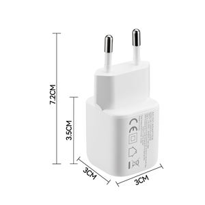 Mini <span class=keywords><strong>chargeur</strong></span> de téléphone USB de <span class=keywords><strong>20</strong></span> W avec port USB-A QC3.0 PD3.0 PPS PD GaN USB-C pour iPhone, adaptateur de <span class=keywords><strong>chargeur</strong></span> de type C - Product Image 5