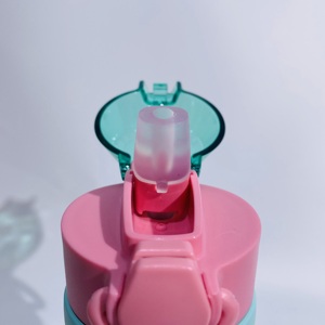 Bouteille d'eau pour sports de plein air, gobelet isotherme à double paroi <span class=keywords><strong>en</strong></span> acier inoxydable 304, tasse portable grande capacité avec paille - Product Image 3