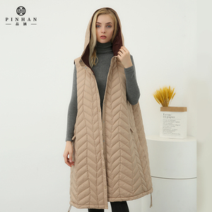 Abrigo largo para <span class=keywords><strong>mujer</strong></span>, chaqueta acolchada de Invierno para <span class=keywords><strong>mujer</strong></span>, abrigos de plumón para <span class=keywords><strong>mujer</strong></span>, chaqueta de plumón de <span class=keywords><strong>ganso</strong></span>, chalecos acolchados - Product Image 3