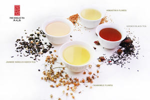 Envasado en hojas sueltas a granel, soportes saludables frescos para adelgazar jazmín Osmanthus, rosa, flor de Manzanilla, té verde, té negro de China - Product Image 2