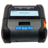 Imprimante d'étiquettes thermiques portable M80+ Mini, étanche, résistante aux chutes, avec écran OLED LCD sans fil pour interface USB, impression couleur