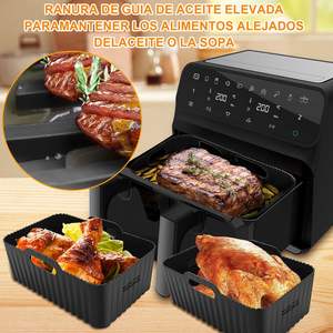 Vente Flash : Moule de cuisson en silicone pour friteuse à air, facile à nettoyer, qualité alimentaire - Product Image 1