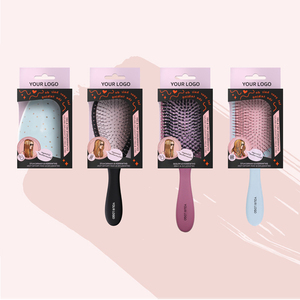 Treo hộp giấy biểu tượng tùy chỉnh rõ ràng PVC Cửa sổ bao bì hộp cho bàn chải tóc lược sản phẩm - Product Image 3