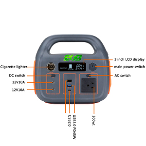 Sistema de Energía Solar Portátil PALA-W de 300 W para Acampar al Aire Libre, Recargable por Coche, Precio de Fábrica ESG - Product Image 4
