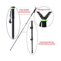 Bâton de tir télescopique en forme de V classique le plus pratique et le plus flexible pour la chasse