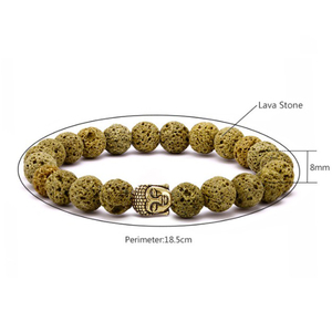 Aliexpress <span class=keywords><strong>venta</strong></span> espiritual Buda <span class=keywords><strong>de</strong></span> oro <span class=keywords><strong>cabeza</strong></span> <span class=keywords><strong>de</strong></span> <span class=keywords><strong>Lava</strong></span> pulsera <span class=keywords><strong>de</strong></span> cuentas <span class=keywords><strong>de</strong></span> piedra - Product Image 5