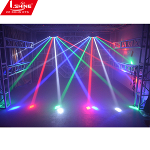 <span class=keywords><strong>DMX</strong></span> LED <span class=keywords><strong>scan</strong></span> chùm di chuyển đầu ánh sáng 8-mắt RGBW 4in1 90 công suất cao LED cho Disco DJ Bar KTV-IP65 xếp hạng Hot Bán cho Câu lạc bộ - Product Image 6