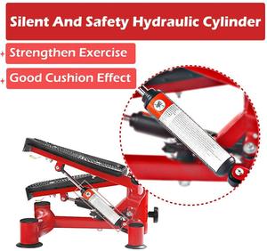 Wellshow Mini Stepper Fitness cardiofrequenzimetro regolabile con <span class=keywords><strong>fasce</strong></span> di resistenza Monitor LCD - Product Image 5