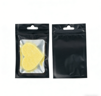 Emballage de câble de données mat en film nacré double face, design os, en PET/CPP, refermable à fermeture éclair, transparent, pour téléphone portable