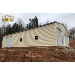 Nhà để xe bằng thép nhẹ Lắp đặt nhanh, kích thước và thiết kế có thể tùy chỉnh, cho nhà để xe tư nhân và công cộng - Product Image 2