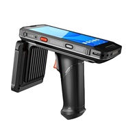 Lector de mano Vanch RFID UHF, seguimiento de inventario, lector de código QR, escáner de mano, lector de código de barras