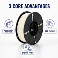 Filament PETG 1,75 mm, bobine de 1 kg, échantillon disponible, pack d'essai de filament pour imprimante 3D, 5 rouleaux assortis