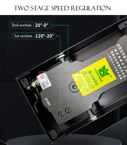 Charnière à ressort robuste de haute qualité Crown S - 2400 allemande pour porte extérieure en métal ou en bois - Product Image 3