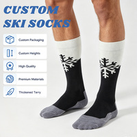 Chaussettes de ski athlétiques chauffantes en laine mérinos, chaussettes de sport d'extérieur de haute qualité, chaussettes de snowboard personnalisées en tricot XY