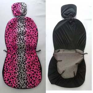 Housses de siège de voiture en cuir imprimé léopard 5 places, ensemble complet de 9 pièces, accessoires de protection de voiture pour conductrice femme, 5 places léopard - Product Image 6