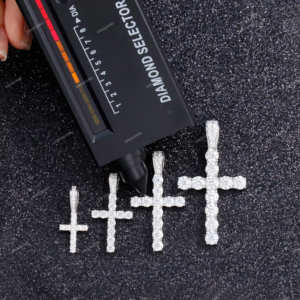 <span class=keywords><strong>Pendentif</strong></span> <span class=keywords><strong>Croix</strong></span> en Moissanite VVS RTS pour Collier, <span class=keywords><strong>Argent</strong></span> Sterling S925, Diamant Iced Out Hip Hop, Tailles 2mm 3mm 4mm 5mm - Product Image 3