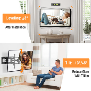 حامل TVs بشاشة مسطحة 32-80 بوصة بإمالة حركة كاملة ، حامل دوار من الخشب/المعدن/الفولاذ 32-80 بوصة ، تلفزيونات بشاشة مسطحة - Product Image 4