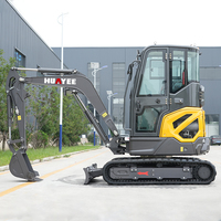LIVRAISON GRATUITE Minipelle 3.5 tonnes Moteur Kubota de pelle ferme Nouvelles mini pelle 1 tonne 2 tonnes Prix des machines
